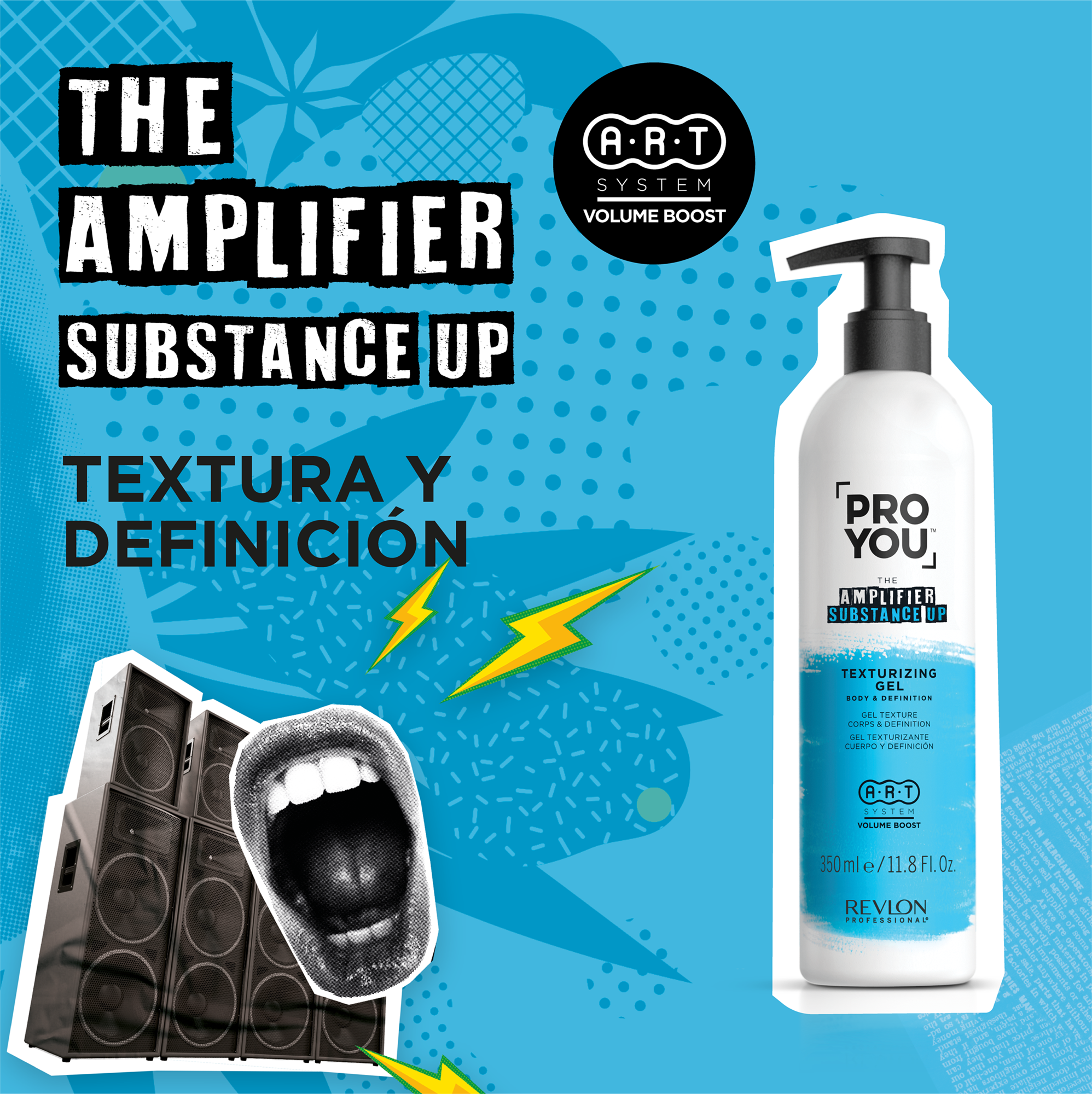 PRO YOU THE AMPLIFIER SUBSTANCE UP X 350 ML - BÁLSAMO TEXTURIZANTE