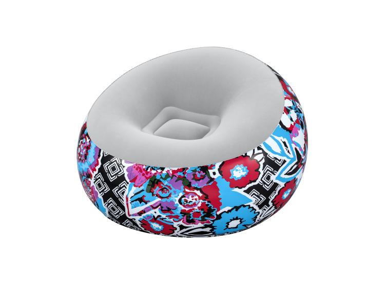 BESTWAY SILLÓN INFLABLE FLORAL 112X66CM