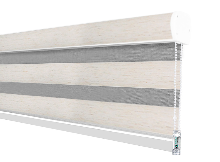 CORTINA ROLLER DUO CLÁSICA  ANCHO 120CM X ALTO 290CM