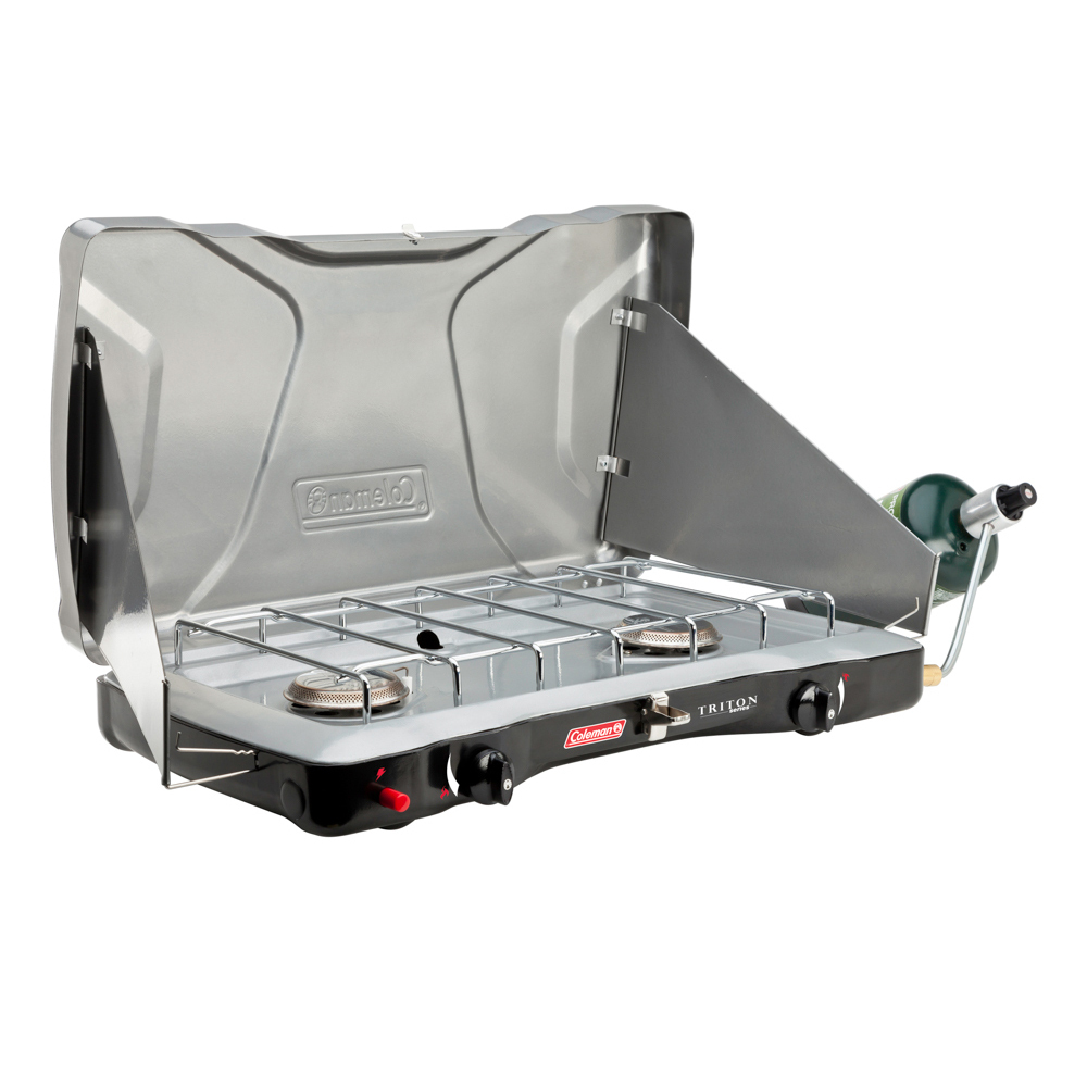 Coleman Triton Instastart 2-Burner Camping Stove