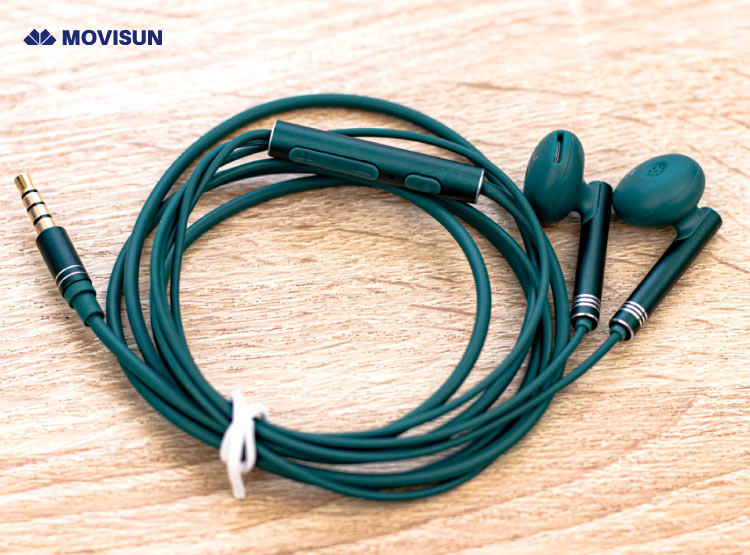 MOVISUN AUDÍFONO IN EAR HANDSFREE CON MICRÓFONO ENJOY P1 VERDE