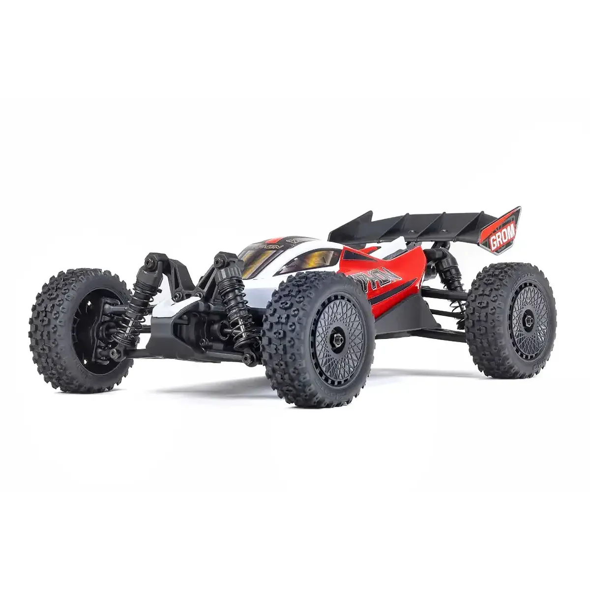 ARRMA Typhon Grom Mega 380 4X4 RC Buggy Electric 4WD 1/14 Scale RTR - Red