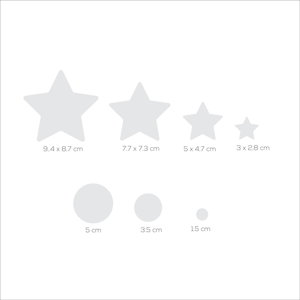 VINILOS DECORATIVOS VINILIZATE STARS DOTS GRIS