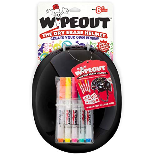 WIPEOUT DRY ERASE - CASCO INFANTIL PARA BICICLETA PATINAJE Y PATINETE