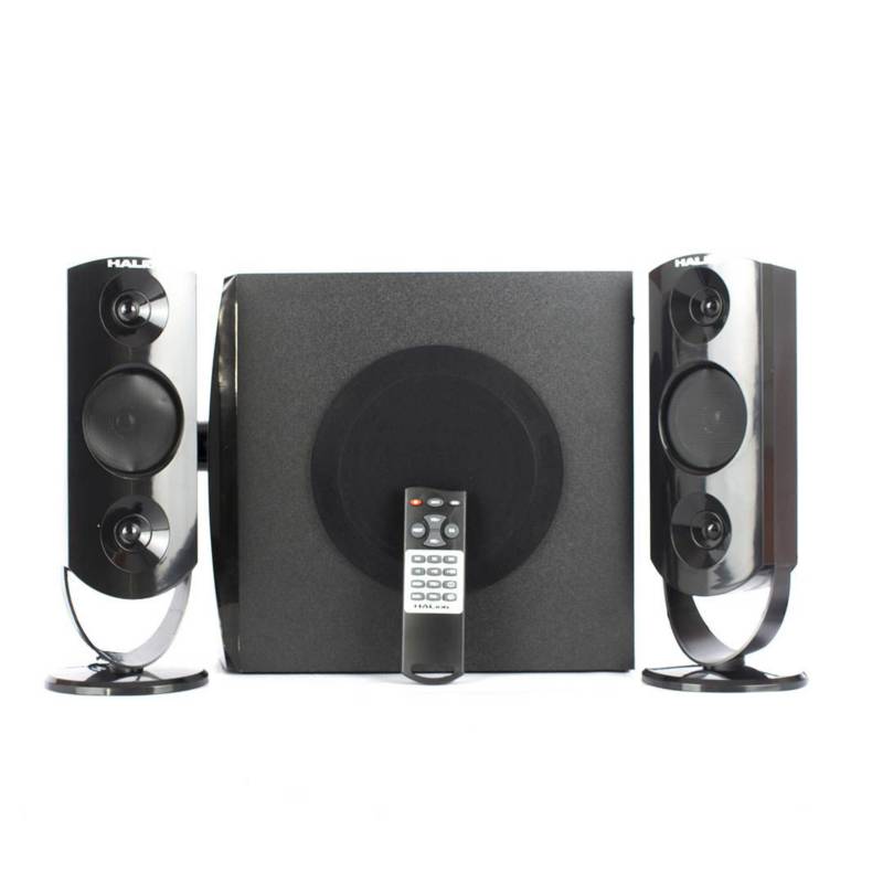 PARLANTE HALION 2.1 SUBWOOFER MAXIM HA-F74 120W