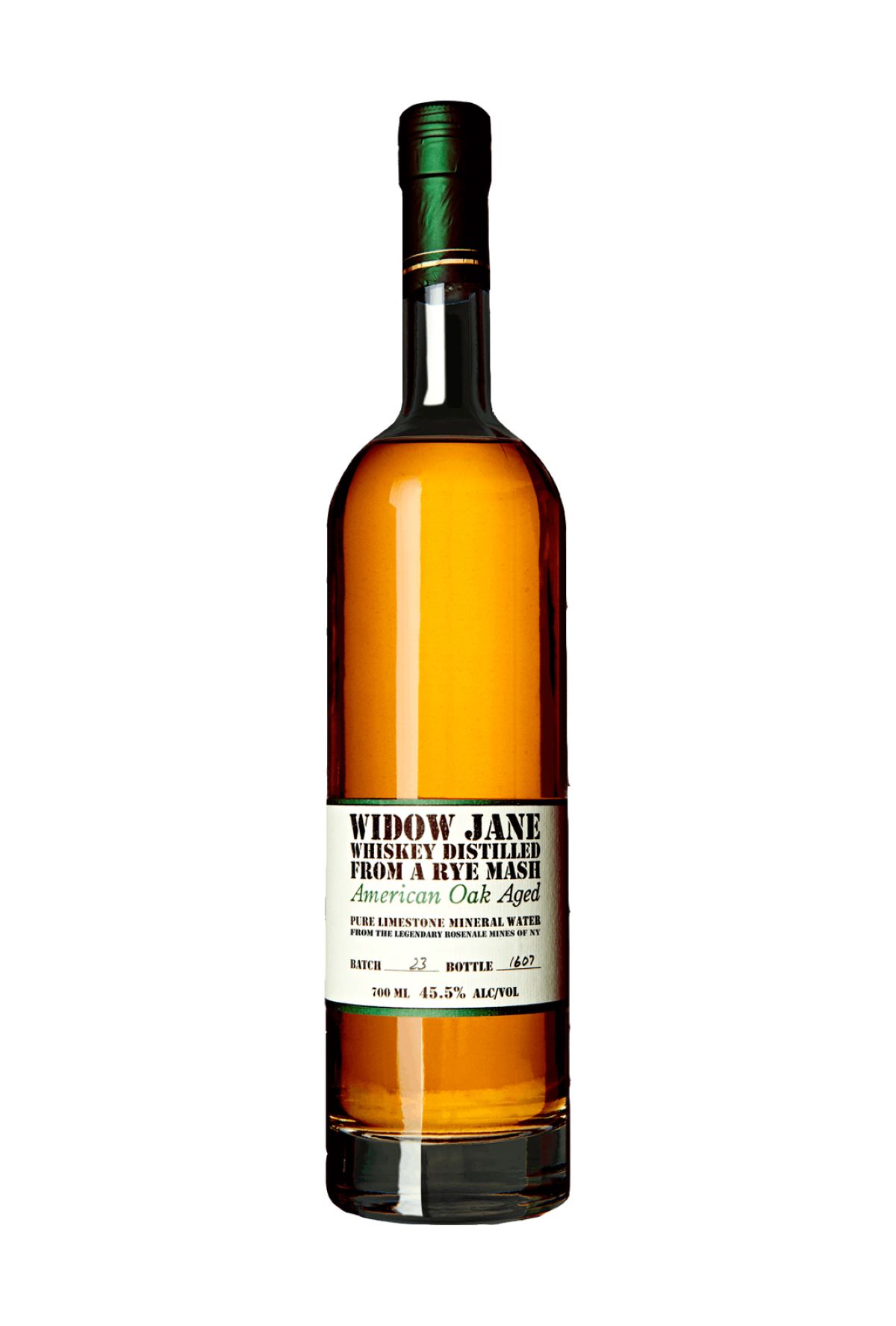 Widow Jane Widow Jane American Oak Aged Rye Whiskey 700ml