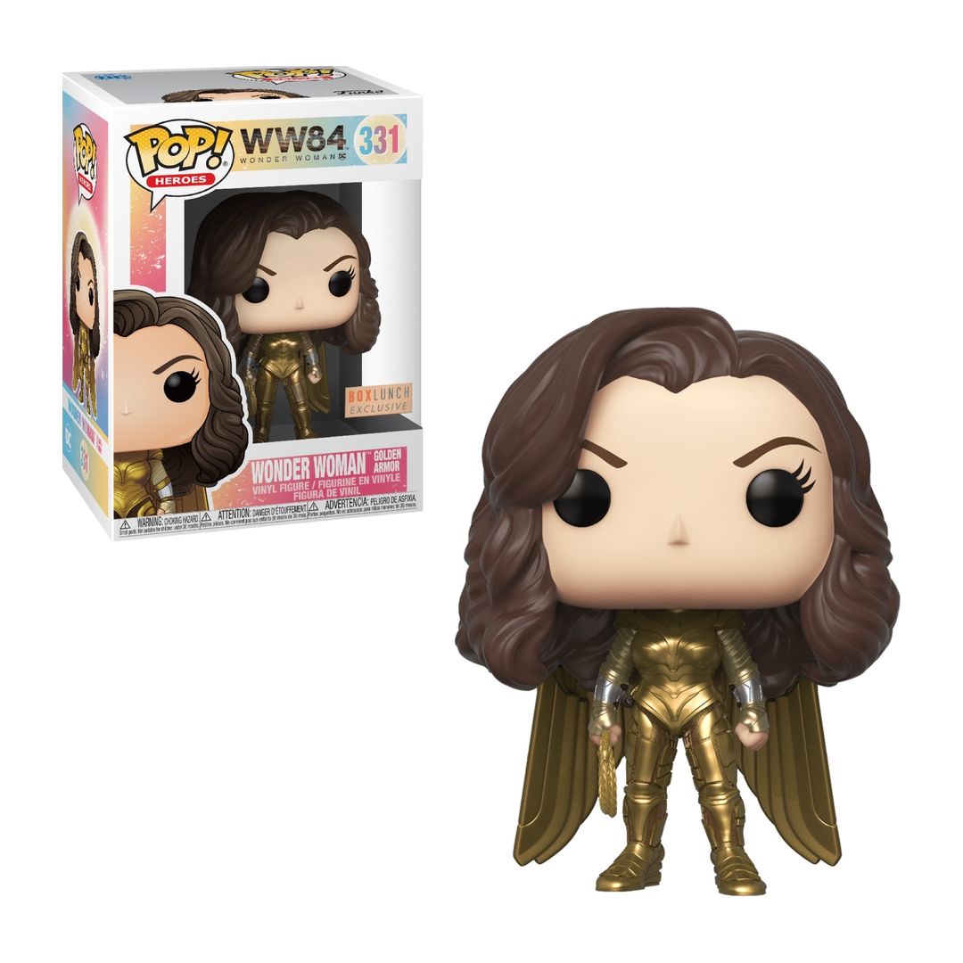 FUNKO POP WW84 WONDER WOMAN DC- WONDER WOMAN BOX LUNCH