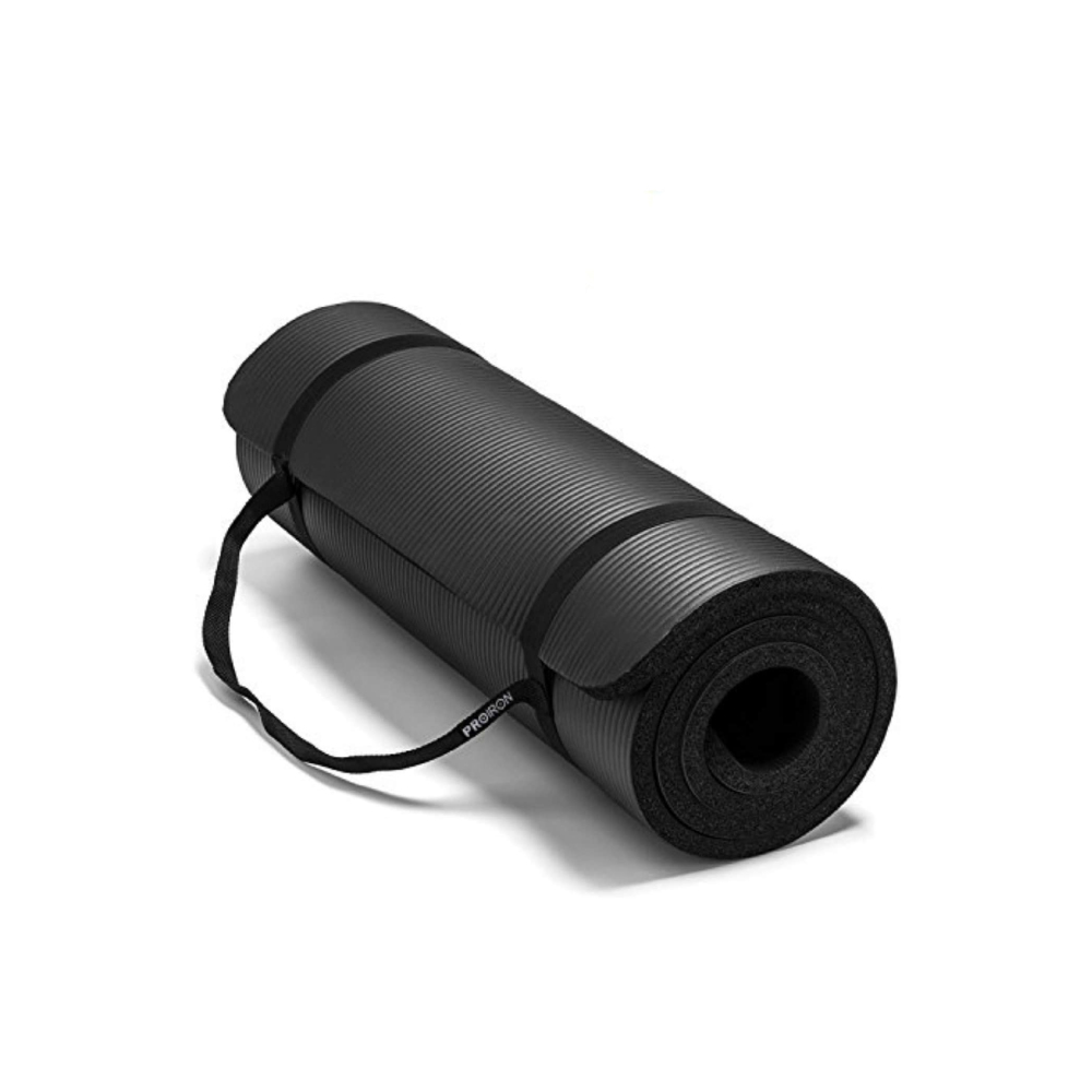 MAT DE PILATES PROIRON DE 15MM - NEGRO