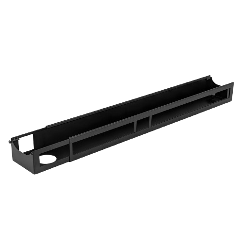 Desky Integrated Cable & Data Channel 0-Plug Matte Black