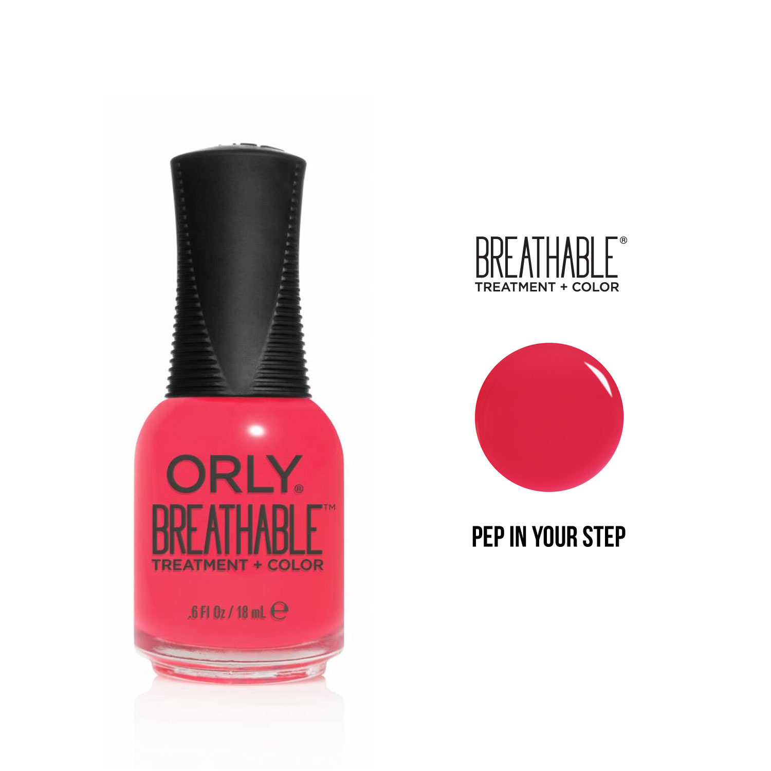 ESMALTE ORLY BREATHABLE - PEP IN YOUR STEP FRASCO 18 ML