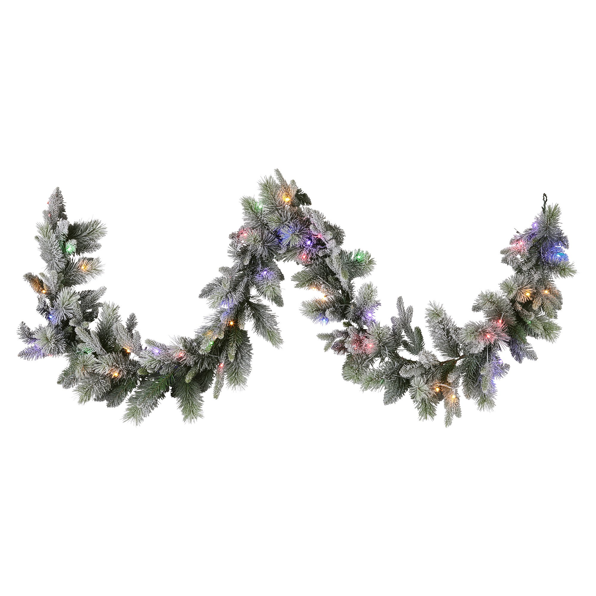 Christabelle Snowy LED Christmas Garland Stamford 2.7m