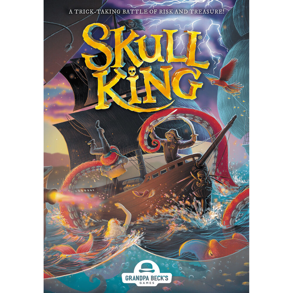 Grandpa Beck's Games Skull King Kids/Children Tabletop Fun Play Card Game 8y+