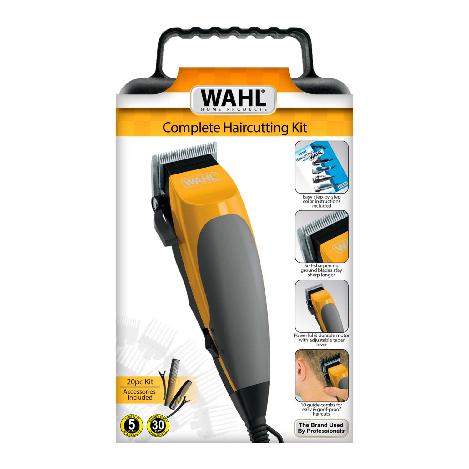 CORTADORA HAIRCUTTING KIT WAHL 79235-388 AMARILLO