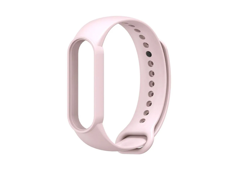 CORREA SILICONA PARA XIAOMI MI BAND 5 - NUDE - 1