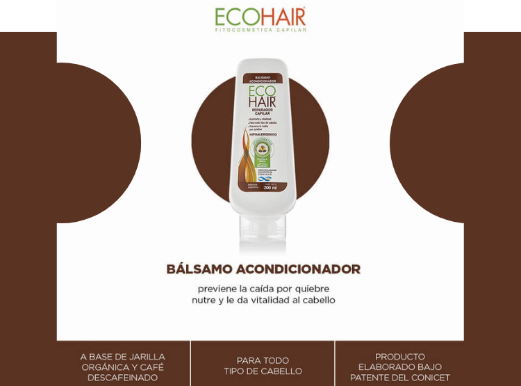 AKRON ECO HAIR BÁLSAMO REPARADOR CAPILAR 200ML