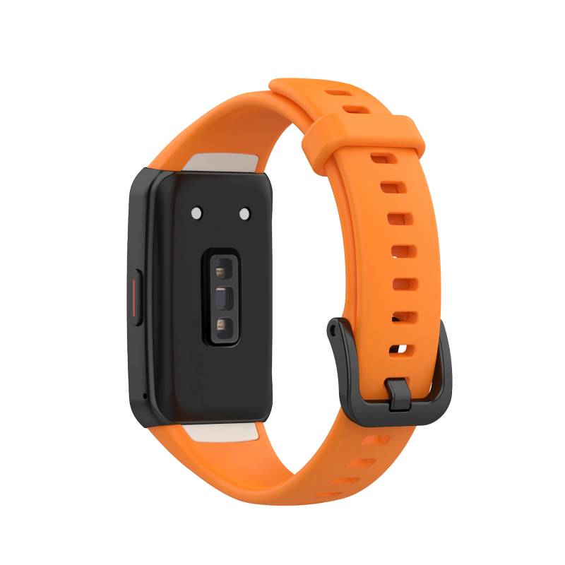 CORREA SILICONA PARA HUAWEI WATCH BAND 6 - NARANJA