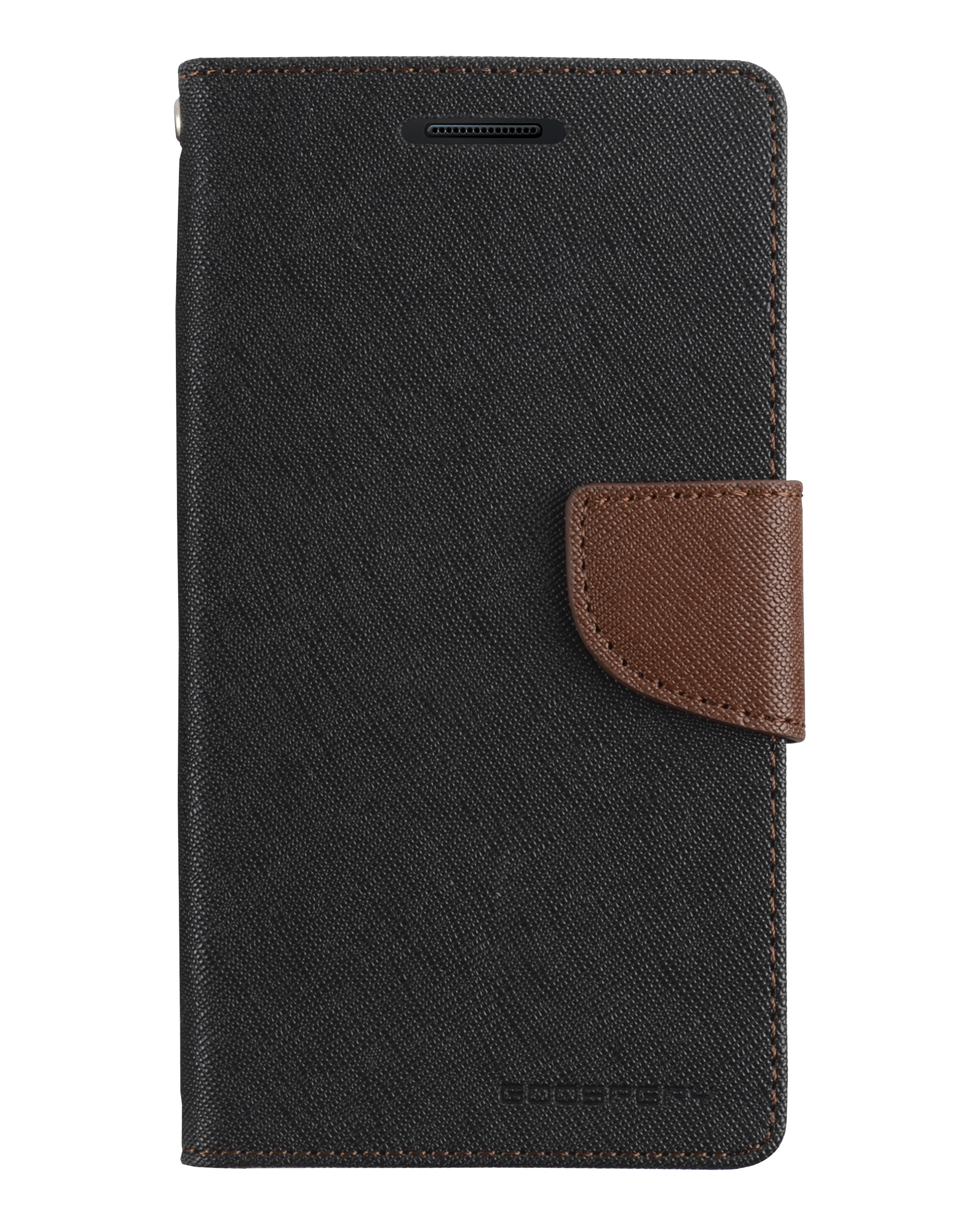 Fancy Diary Case for iPhone 13 Pro Max - Black/brown