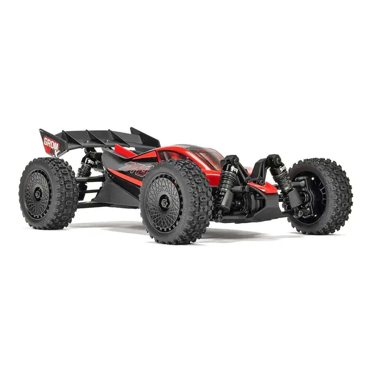 ARRMA Typhon Grom 223S BLX RC Buggy Electric Brushless 4WD 1/14 Scale RTR - Red