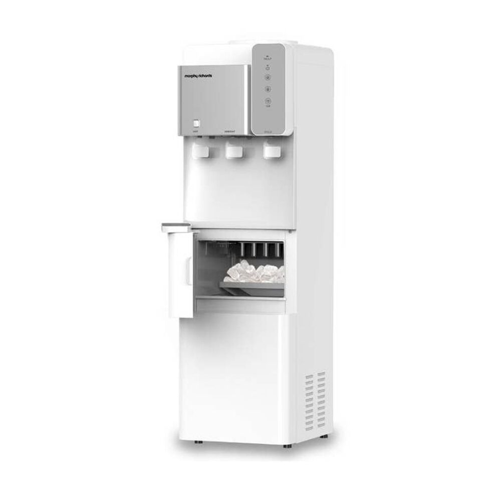 Morphy Richards 13kg Ice Maker and Water Dispenser with 1.1kg Storage Tank (White)