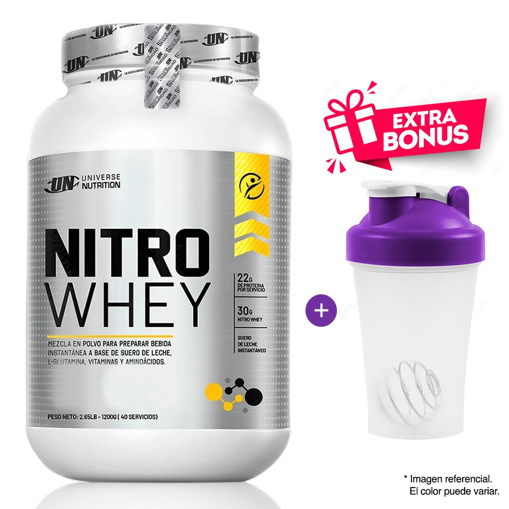 PROTEÍNA UNIVERSE NUTRITION NITRO WHEY 1.1 KG VAINILLA