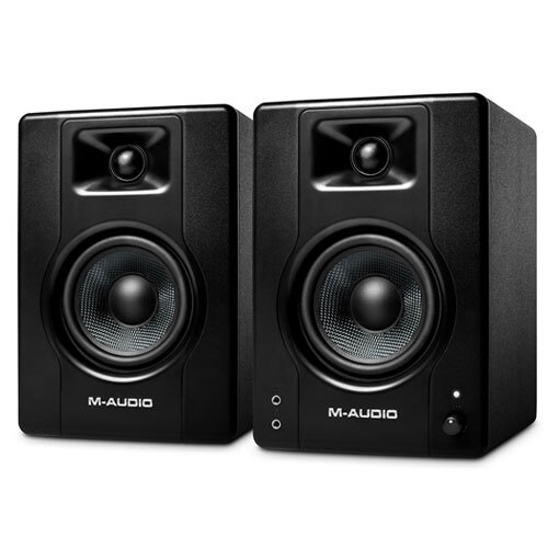 M-Audio BX4 D3 Powered Desktop Speakers Pair (Black)