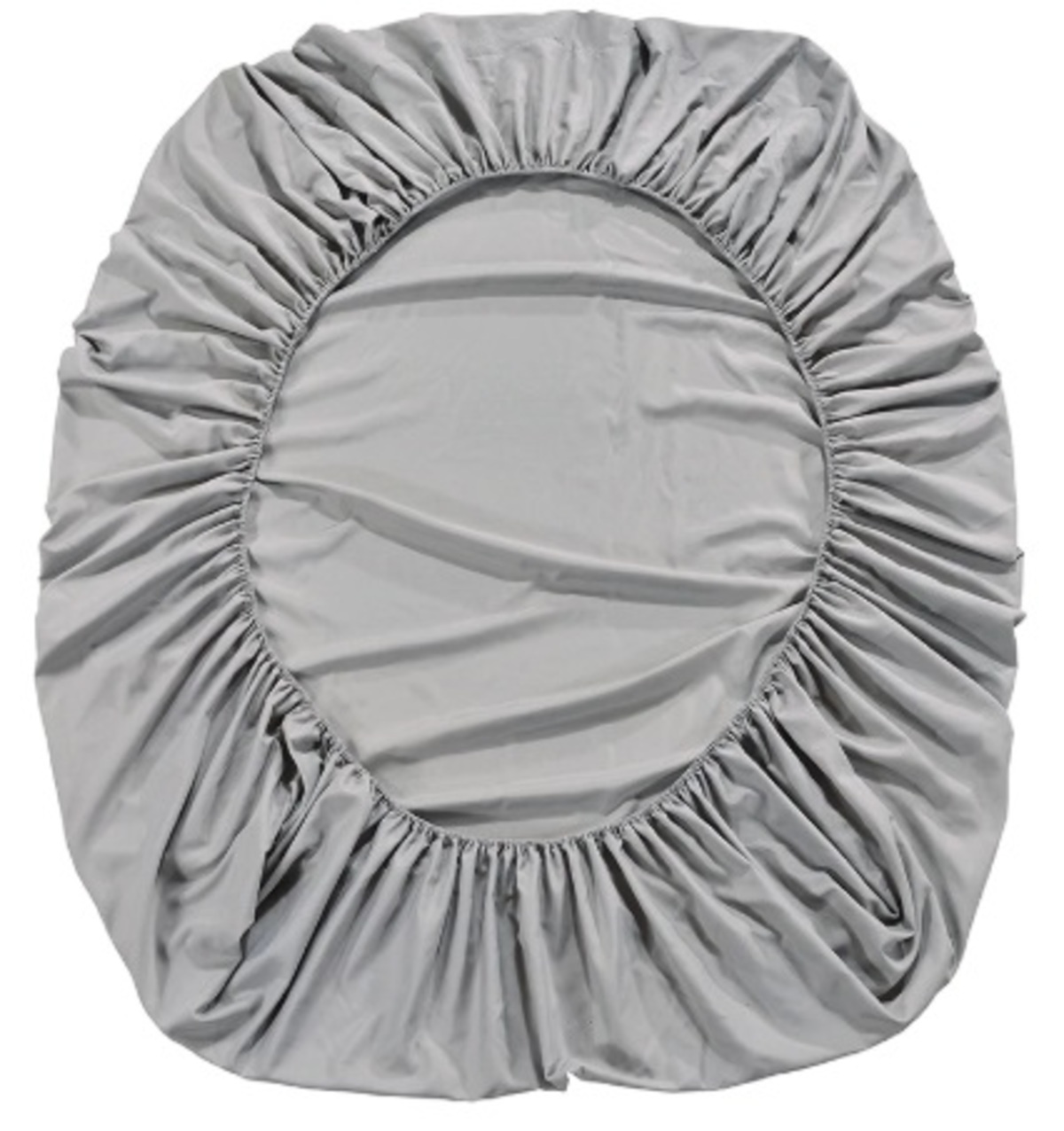 PROTECTOR DE COLCHON IMPERMEABLE - ANTIFLUIDOS TALLA 1.5 PLAZAS PLOMO