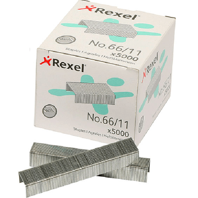 Rexel Giant Staples No.66 11mm 66/11 Box 5000