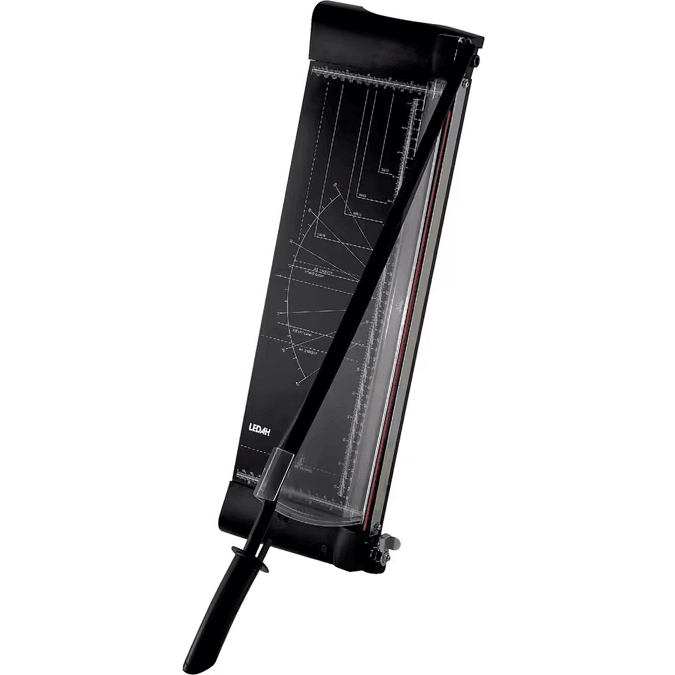 Ledah 404L Office Guillotine With Laser 10 Sheet A3 A4 Black Paper Cutter
