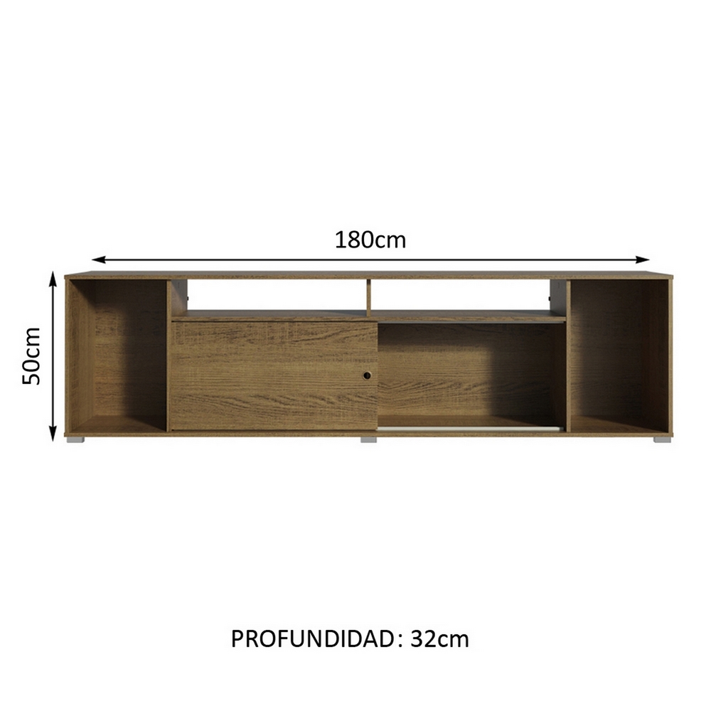 MESA DE TV PAZART MUEBLES SPEZIA RUSTIC