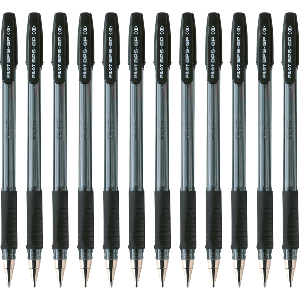 Pilot BPS-GP Box 12 Ballpoint Pen Extra Broad 1.6mm (Black)