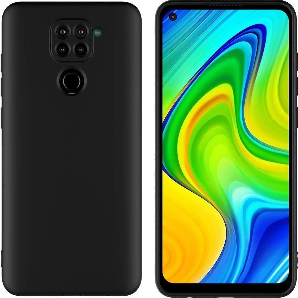 FUNDA CASE PARA XIAOMI NOTE 9 SOFT FEELING ANTISHOCK NEGRO ANTIGOLPE