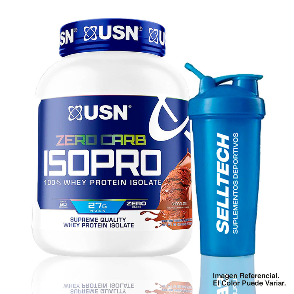 PROTEÍNA USN ISOPRO 4 LB CHOCOLATE + SHAKER