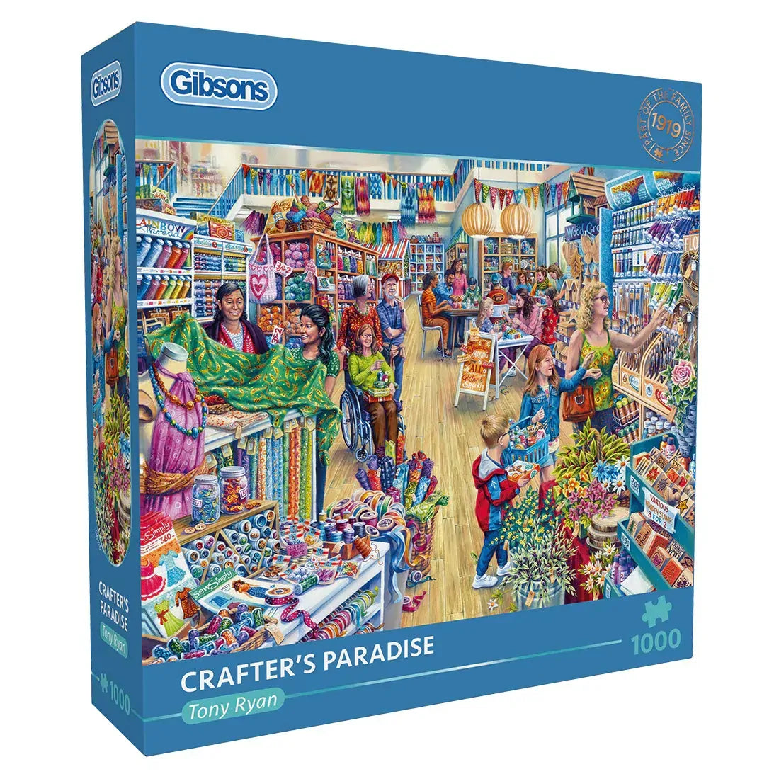 Gibsons 1000pc Crafters Paradise Puzzle