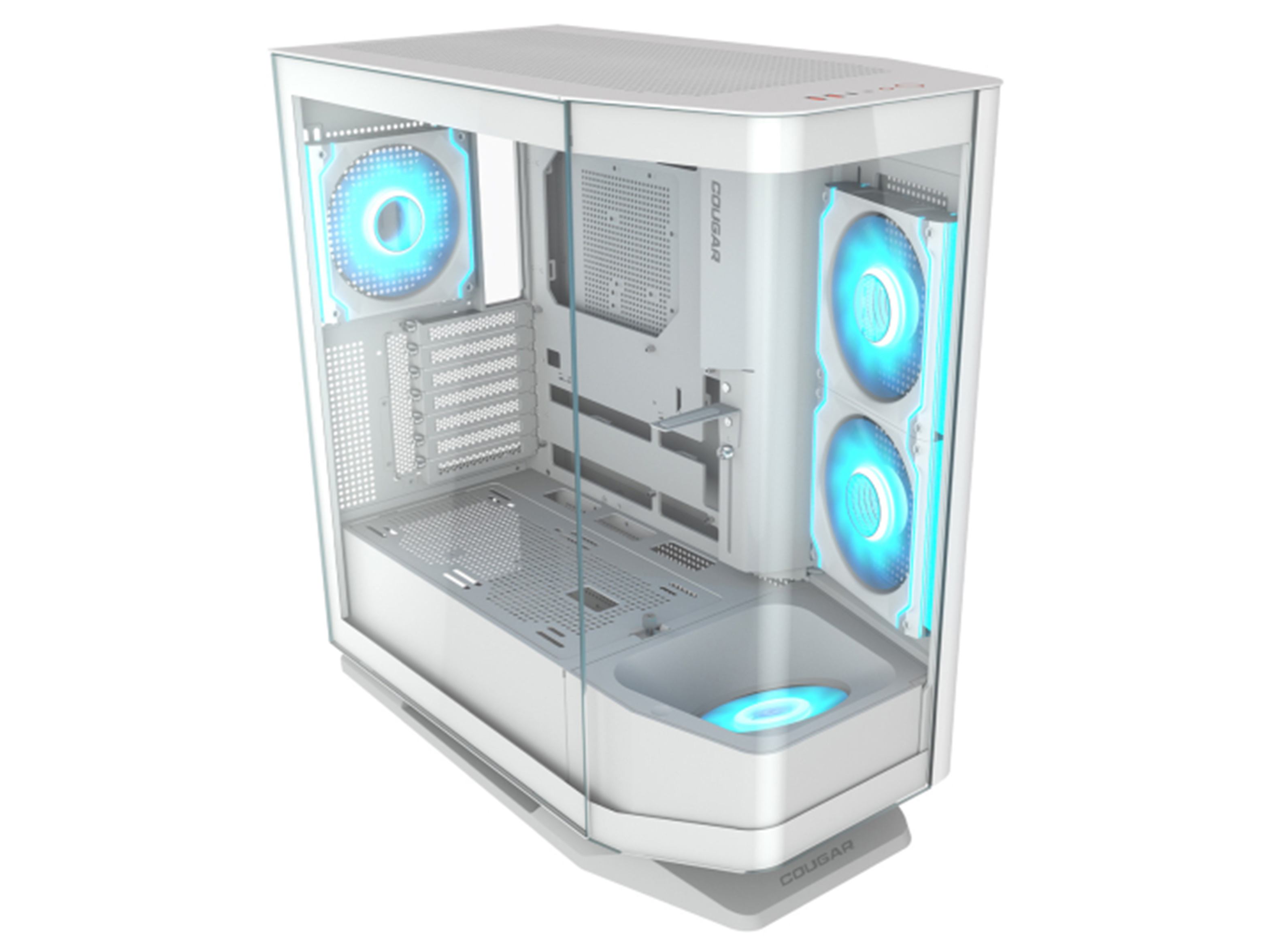 Cougar FV270 RGB Mid Tower Case - White