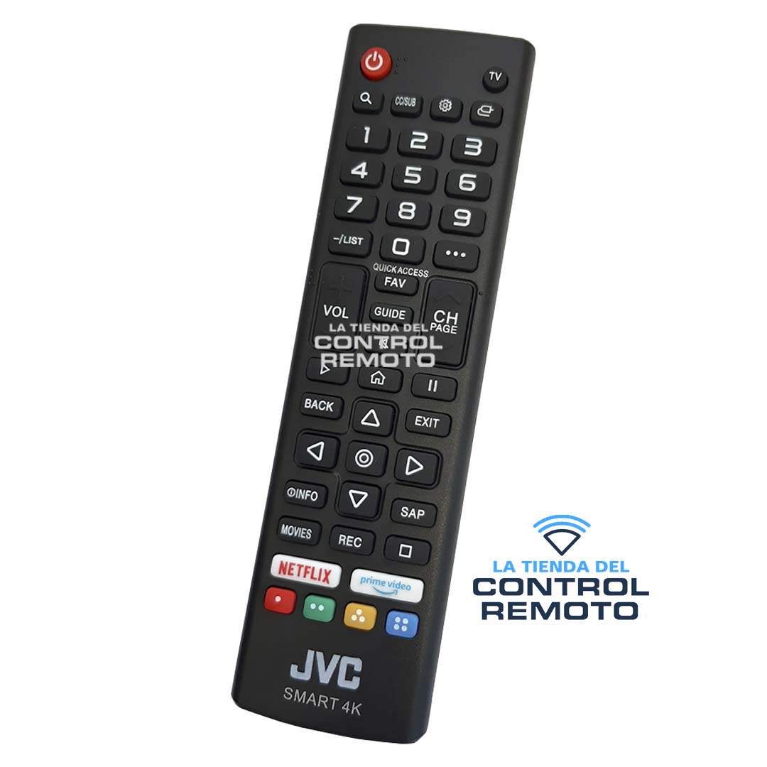 CONTROL PARA TV JVC SMART