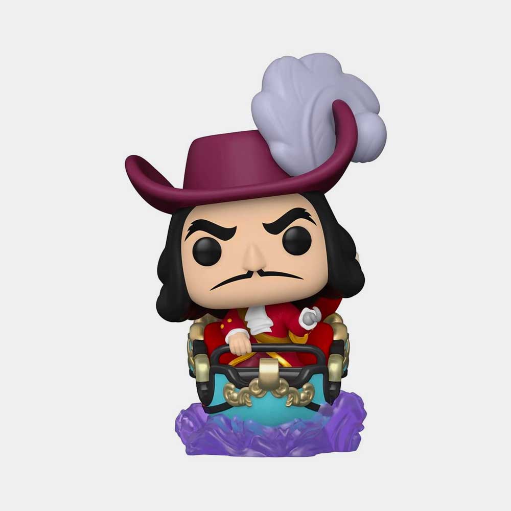 FUNKO POP! RIDES DISNEY: WALT DISNEY WORLD 50TH - CAPTAIN HOOK AT THE PETER PAN'S FLIGHT ATTRACTION