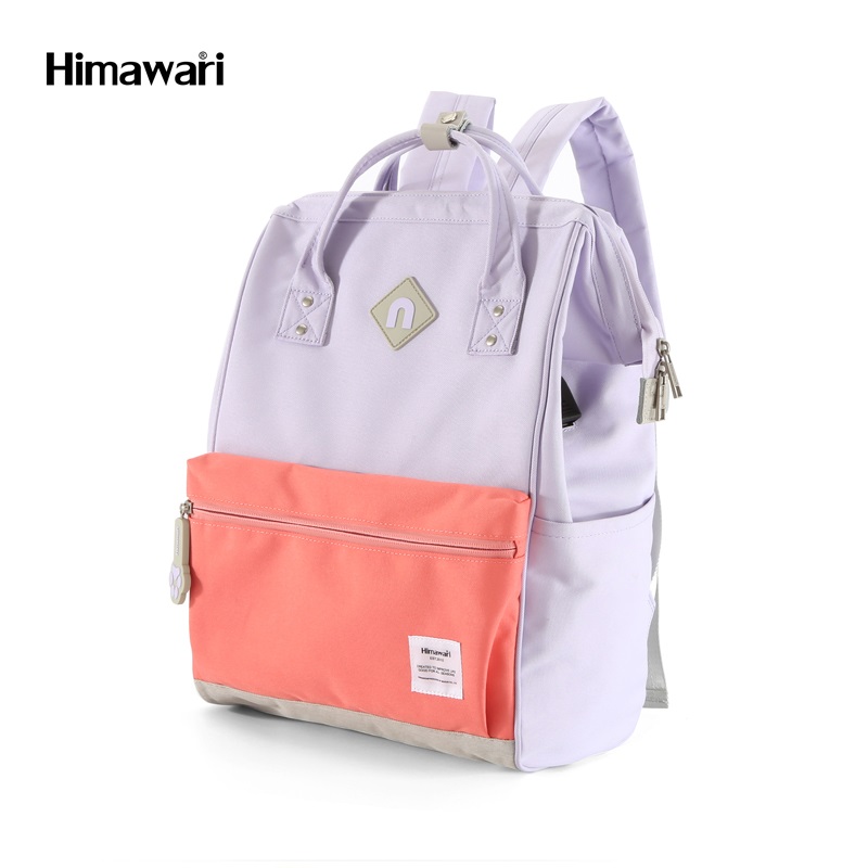 Ripley Himawari Mochila Porta Laptop Con Puerto Usb Morado Claro