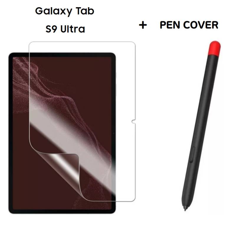 MICA PAPEL PAPERLIKE SAMSUNG GALAXY TAB S9 ULTRA FUNDA S PEN NEGRO