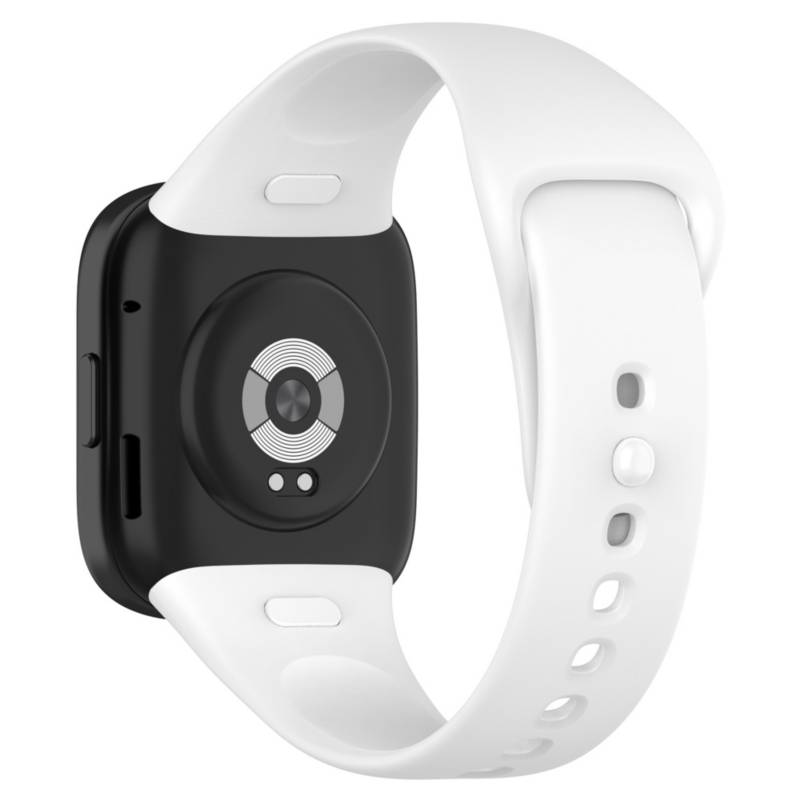 CORREA SILICONA PARA XIAOMI REDMI WATCH 3 - BLANCO