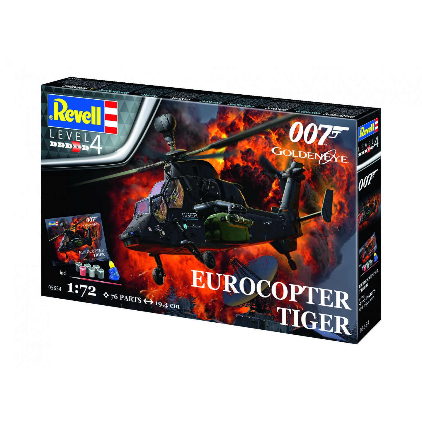 Revell 1/72 James Bond "Golden Eye" Eurocopter Tiger
