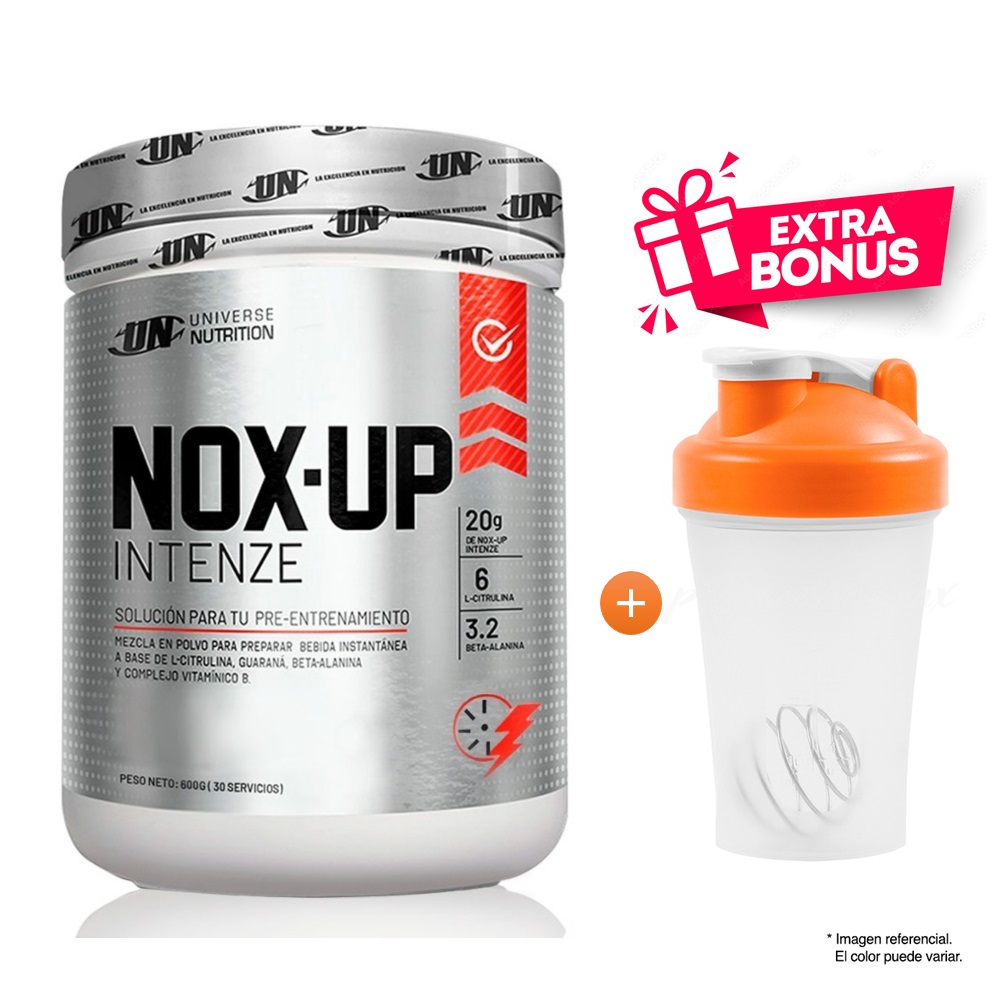 NOX- UP INTENZE 600GR CITRUS PUNCH