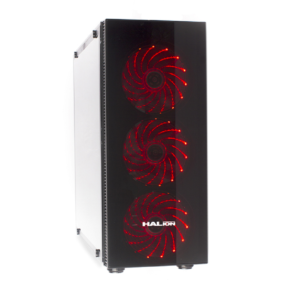 CASE GAMERS LED HALION SCORPIO 5490 RAINBOW FUENTE 350W REAL