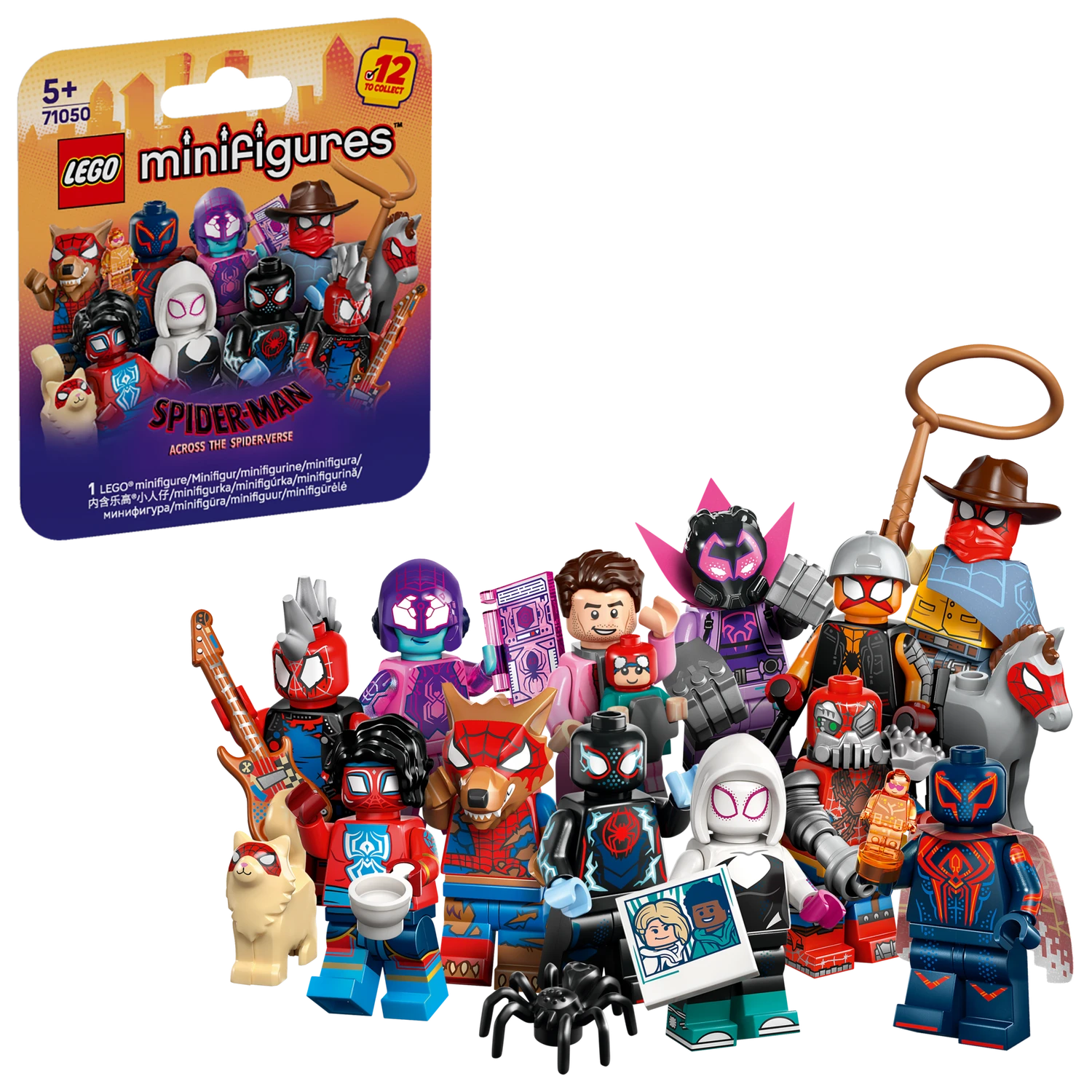 LEGO 71050 Spider-Man: Across the Spider-Verse Minifigures