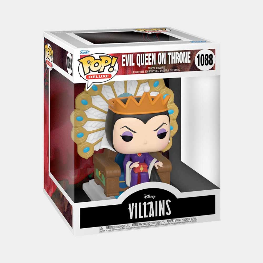 FUNKO POP! DELUXE DISNEY: DISNEY VILLAINS - EVIL QUEEN ON THRONE