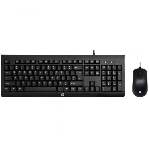 COMBO TECLADO + MOUSE HP KM100 NEGRO