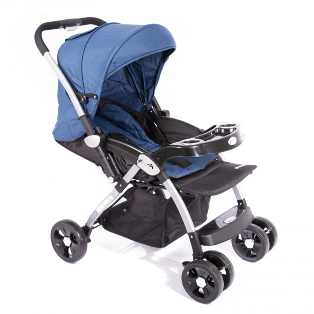 COCHE CUNA PARA BEBÉ «KUPER» BLUE