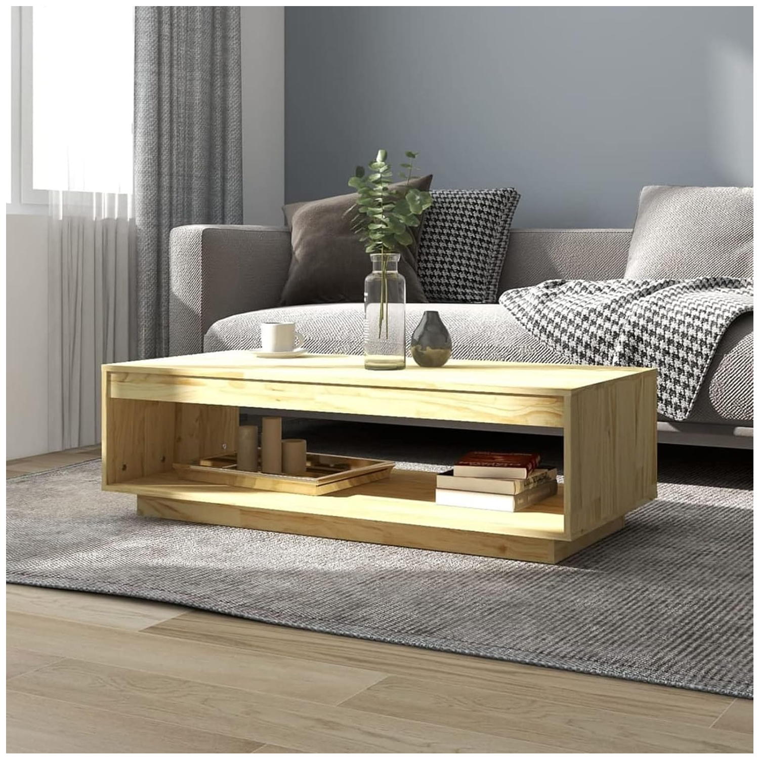 MESA DE MADERA PARA SALA VENTITAS HOME