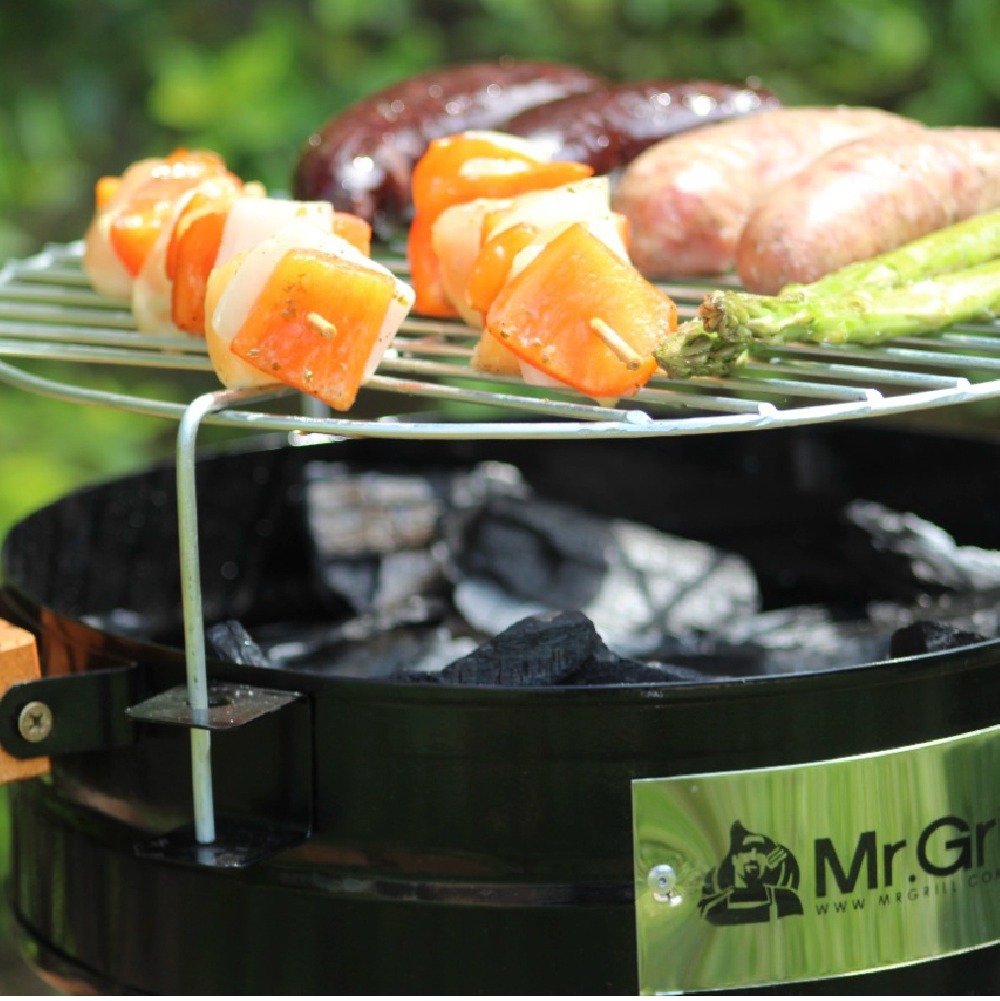 PARRILLA PORTATIL GRILL 300 + CARBON VEGETAL 1 KG