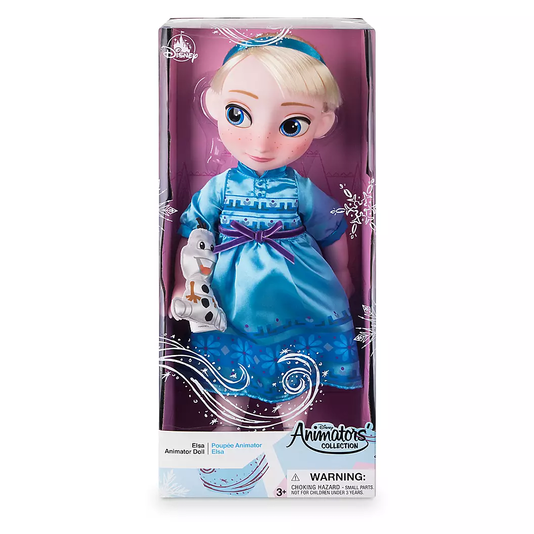 MUÑECA DISNEY STORE ANIMATORS COLLECTION PRINCESA ELSA FROZEN