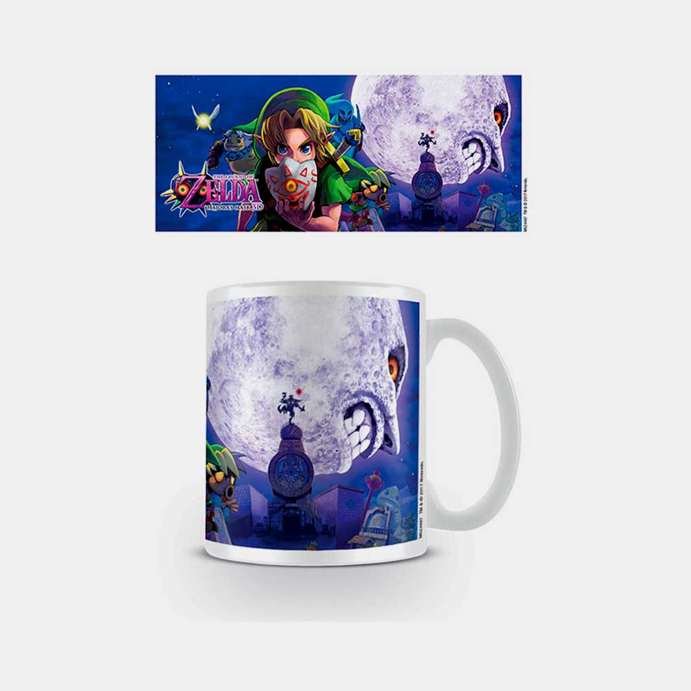 TAZA DE CERÁMICA - THE LEGEND OF ZELDA (MAJORA'S MASK)